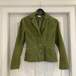 Moss Green Corduroy Blazer